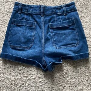LC Lauren Conrad Blue Jean Shorts